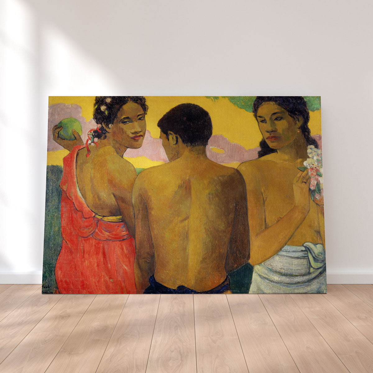 Three Tahitians Wall Art