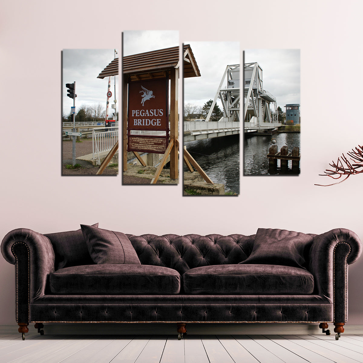 Pegasus Bridge Wall Art