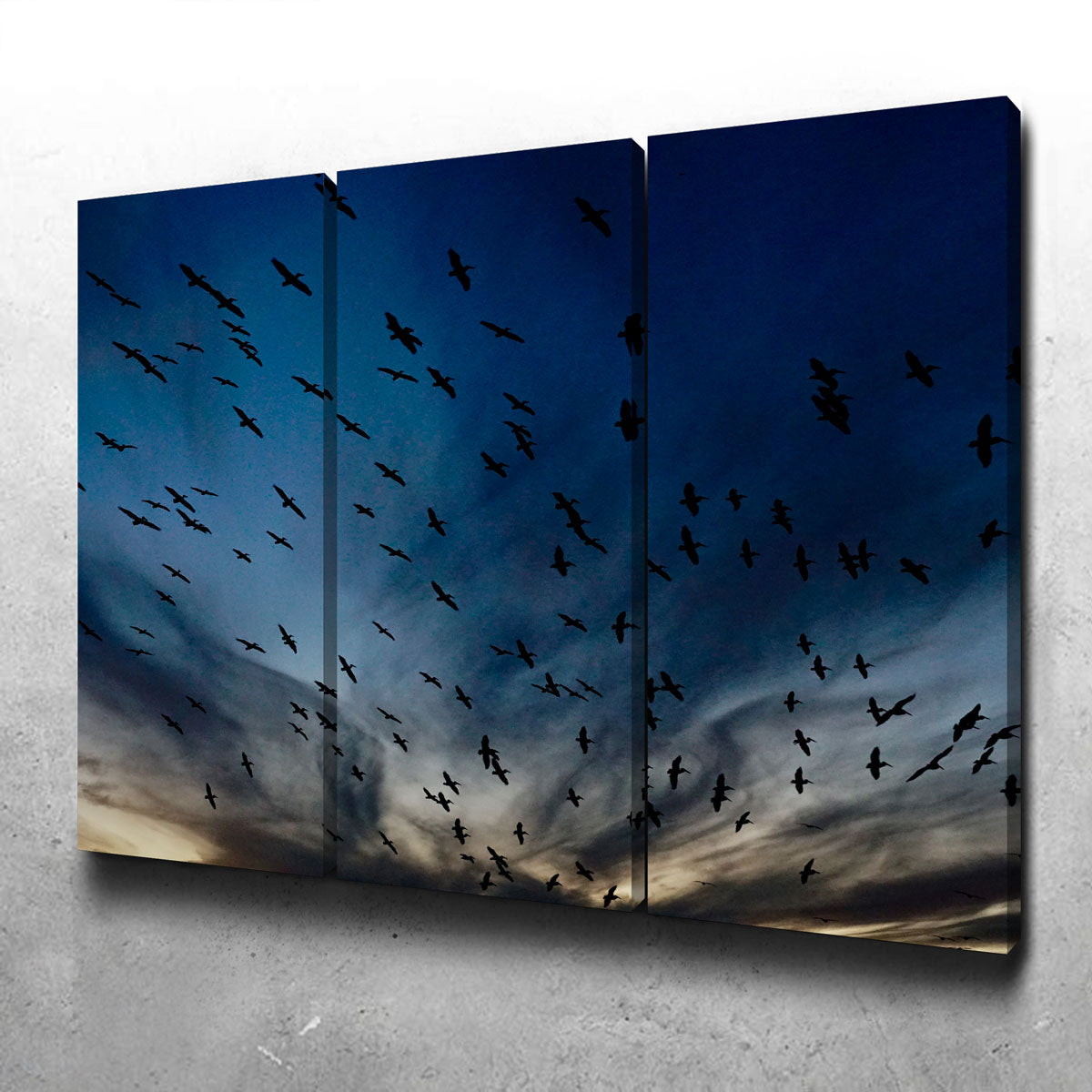 Pelican Migration Louisiana Wall Art