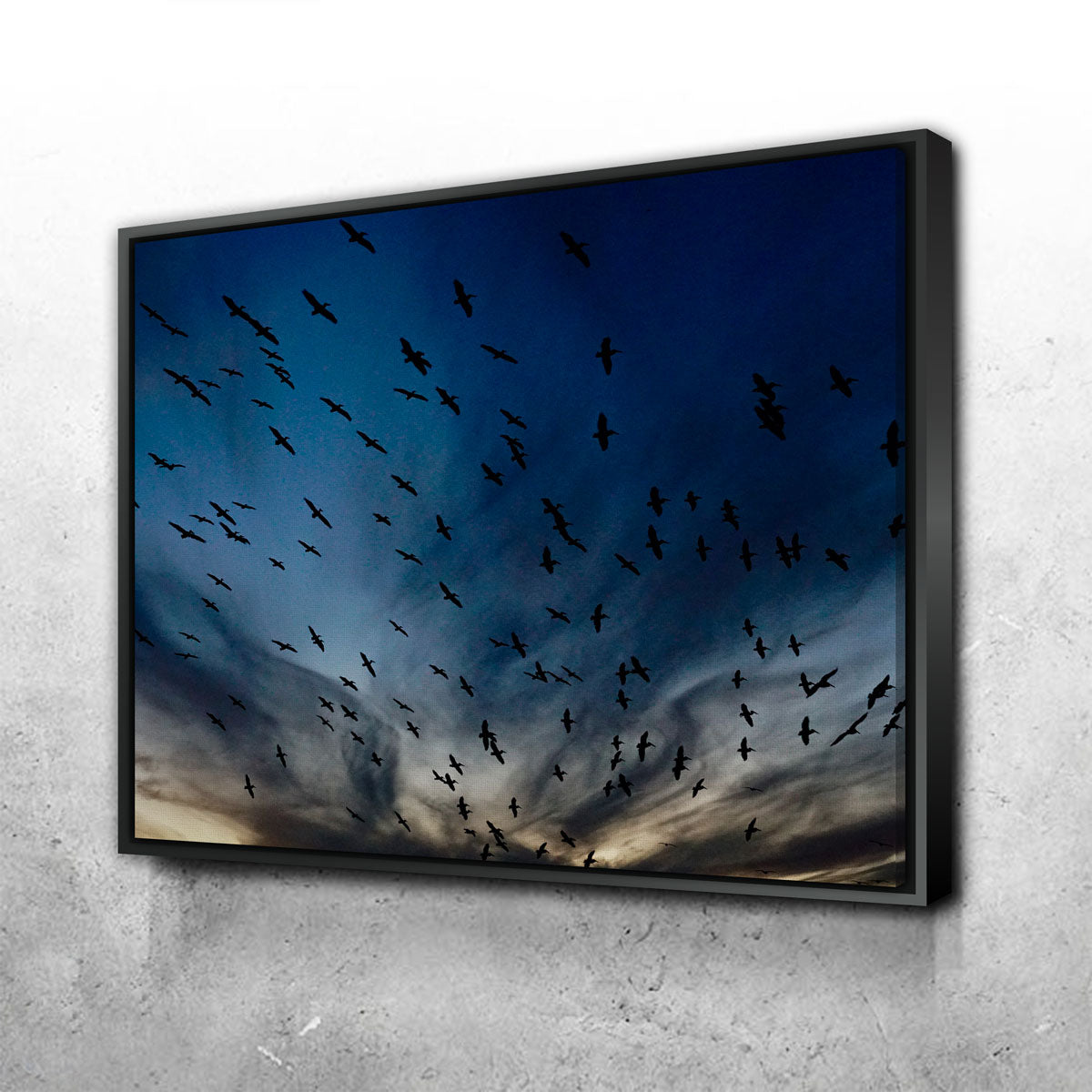 Pelican Migration Louisiana Wall Art