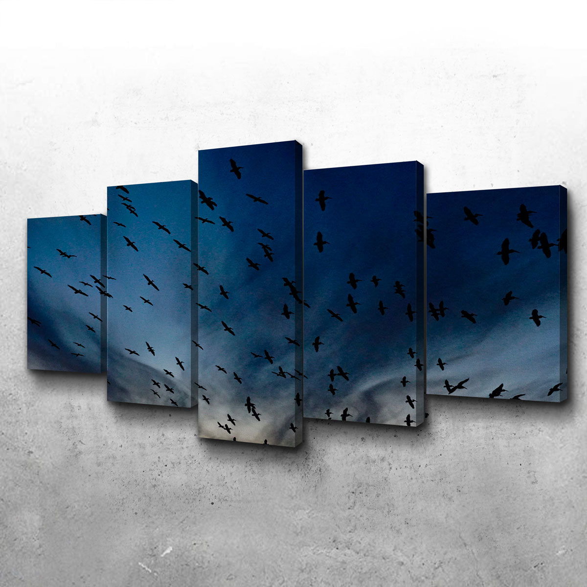 Pelican Migration Louisiana Wall Art