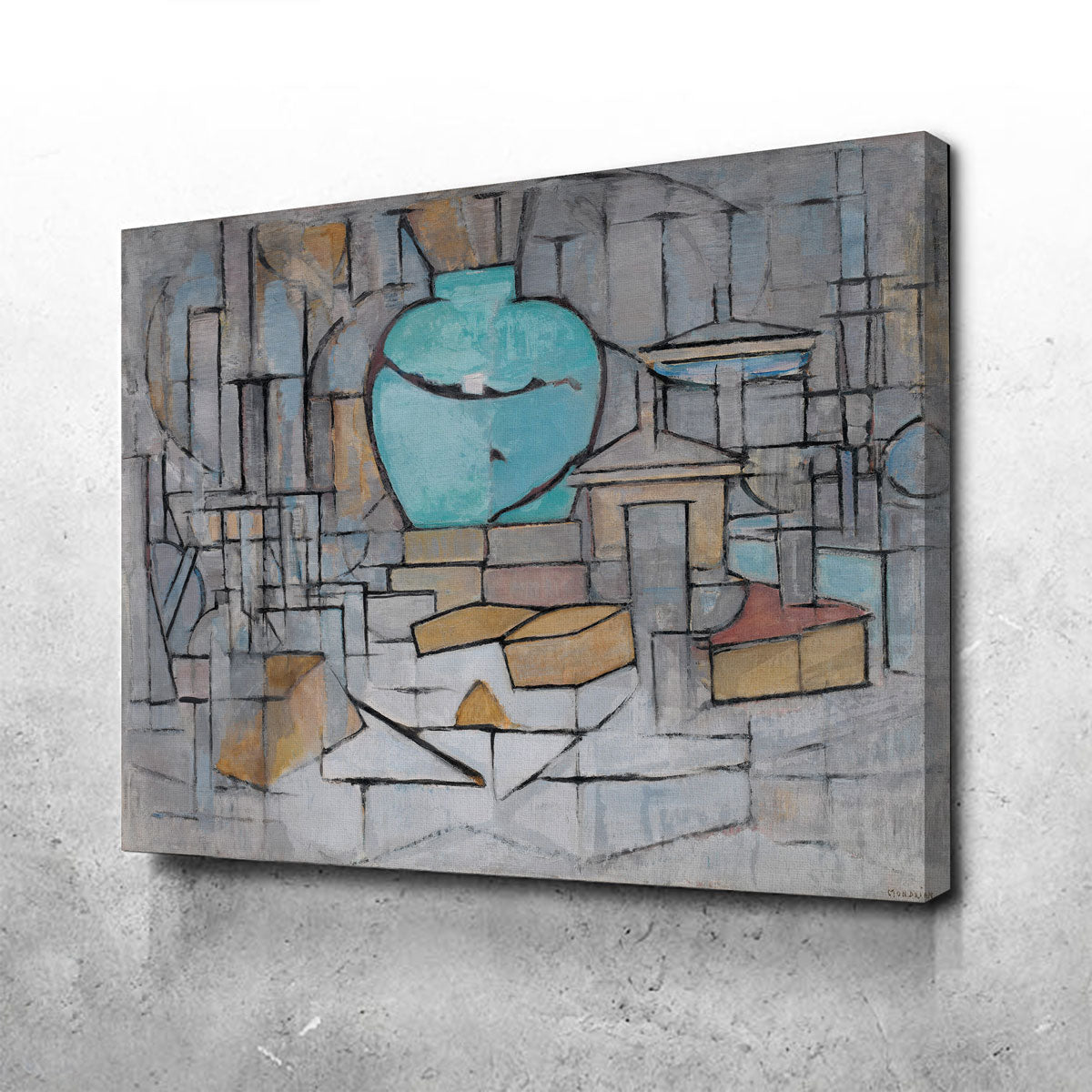 Stilleven Met Gemberpot Wall Art