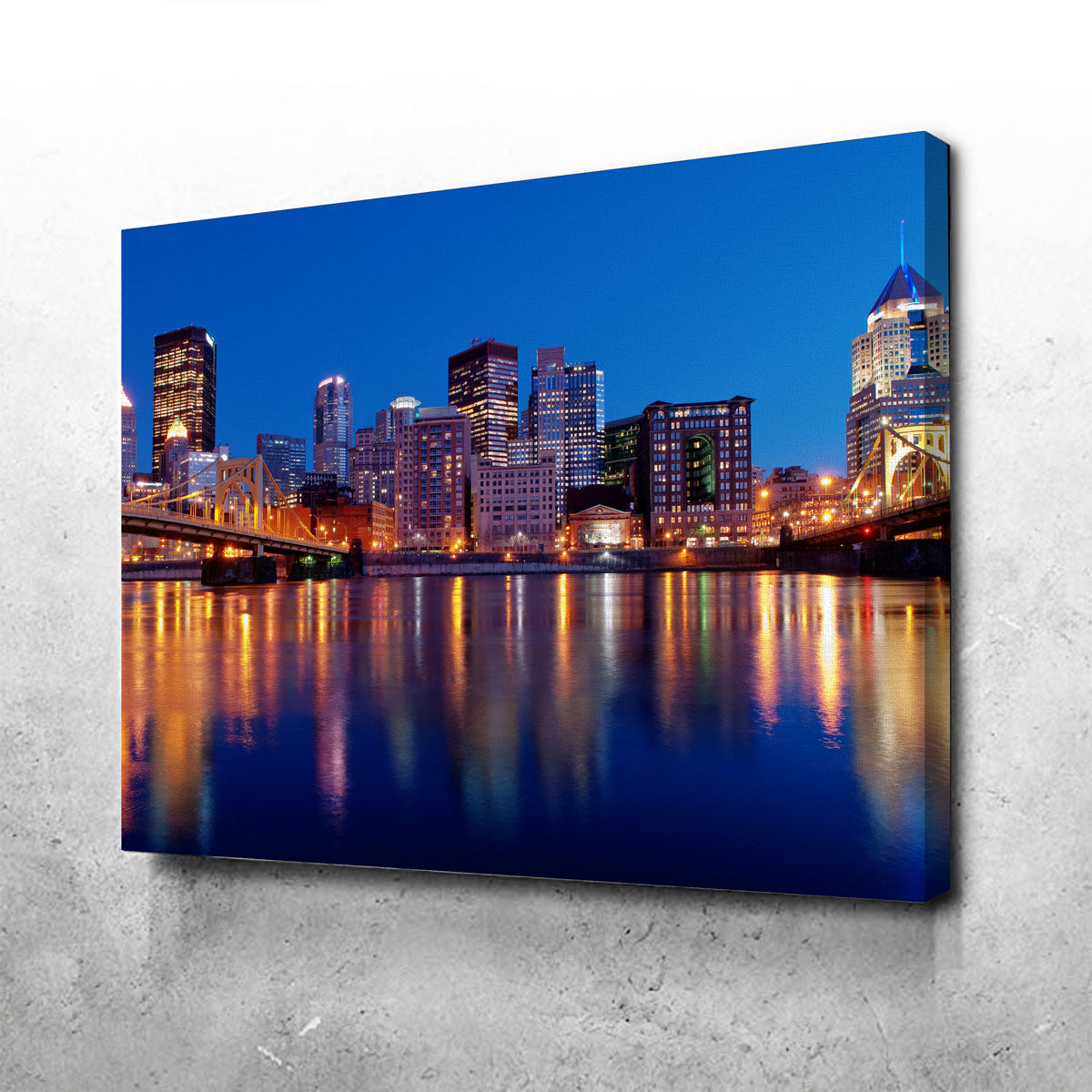 Pittsburgh At Night Wall Art