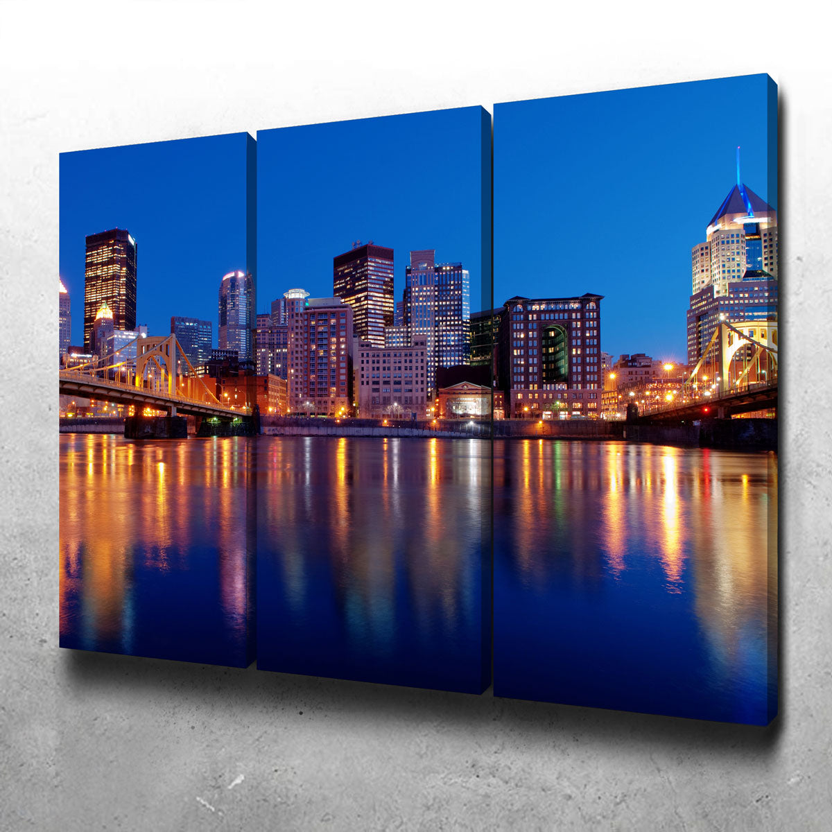 Pittsburgh At Night Wall Art