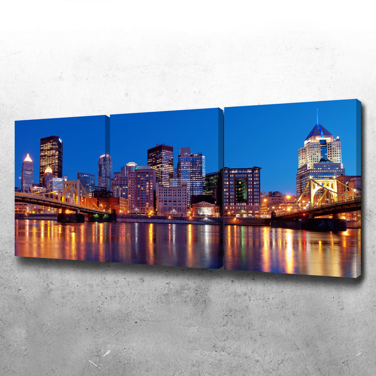 Pittsburgh At Night Wall Art