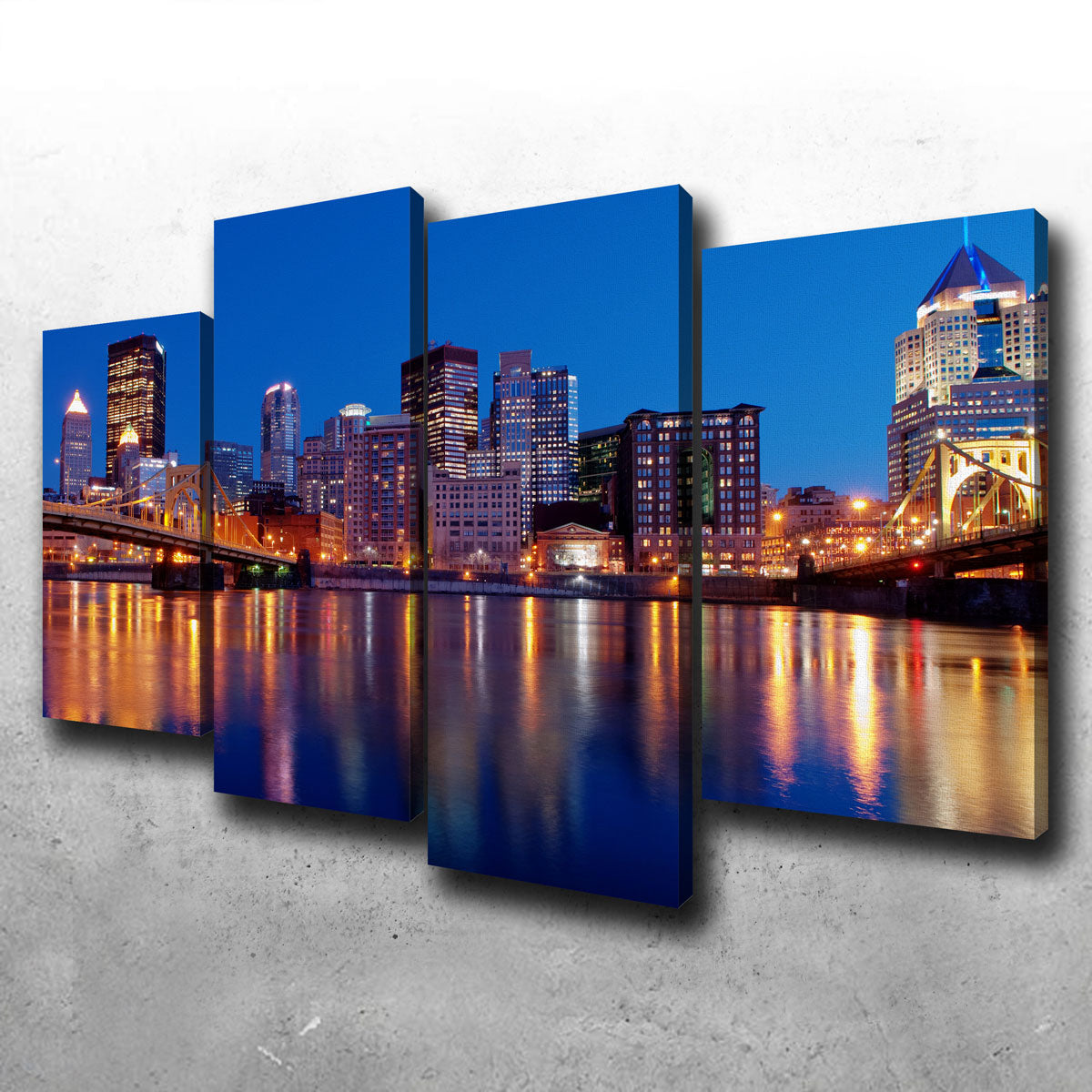 Pittsburgh At Night Wall Art