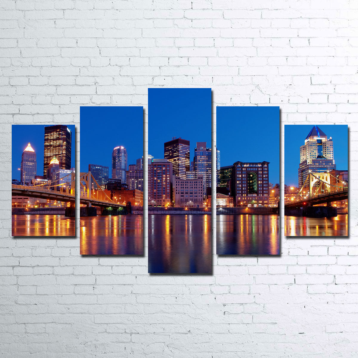 Pittsburgh At Night Wall Art