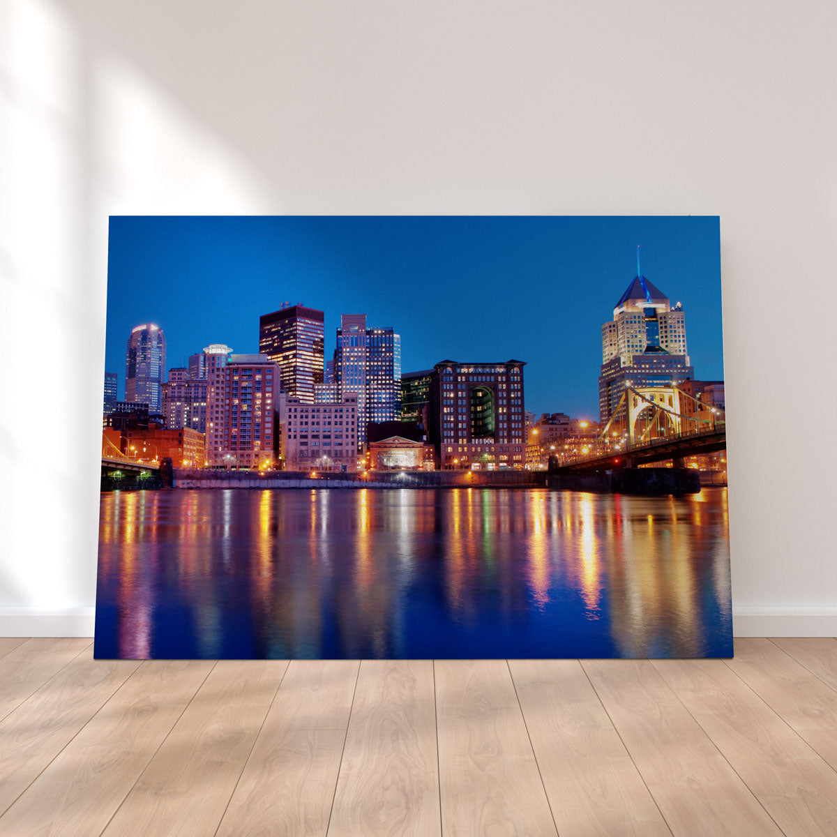 Pittsburgh At Night Wall Art
