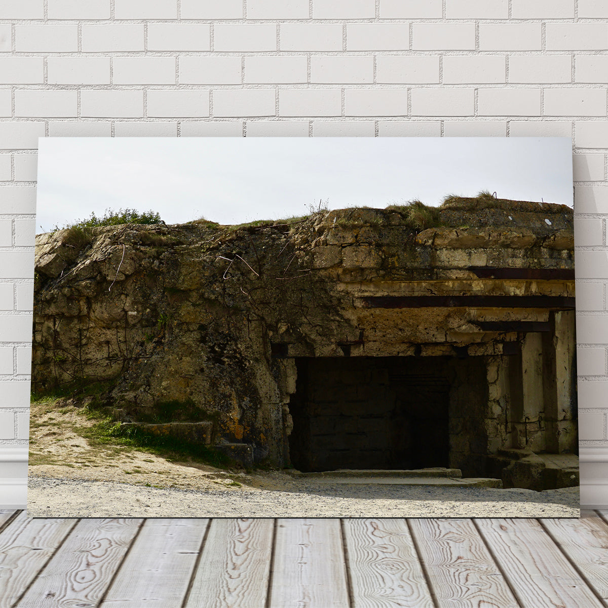 Pointe du Hoc German Bunker Wall Art