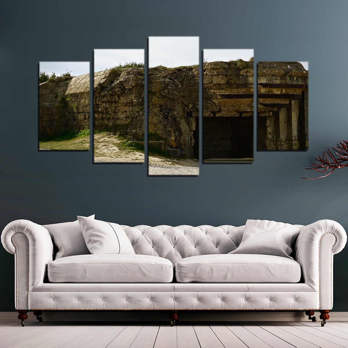 Pointe du Hoc German Bunker Wall Art