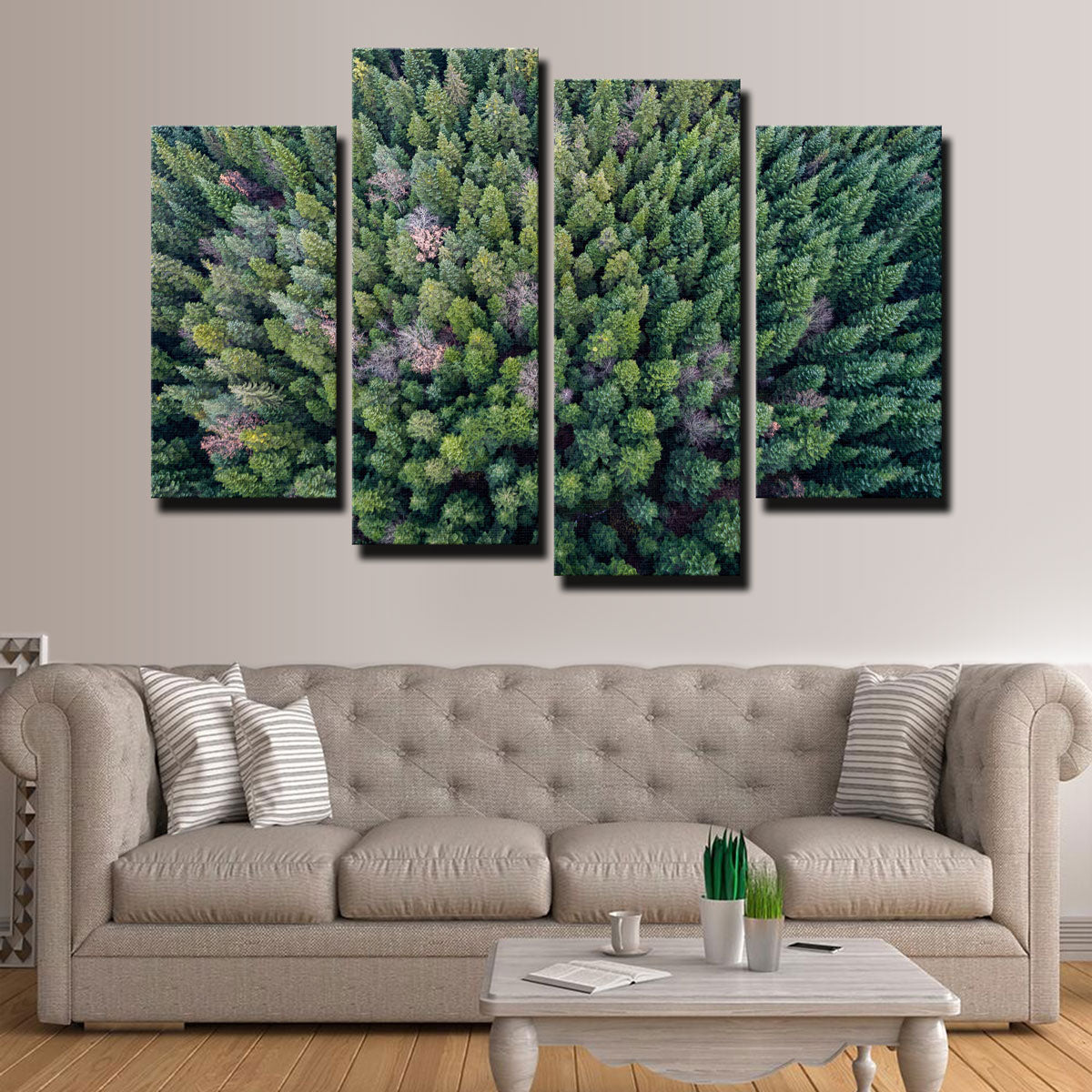 Pointy Pines Wall Art