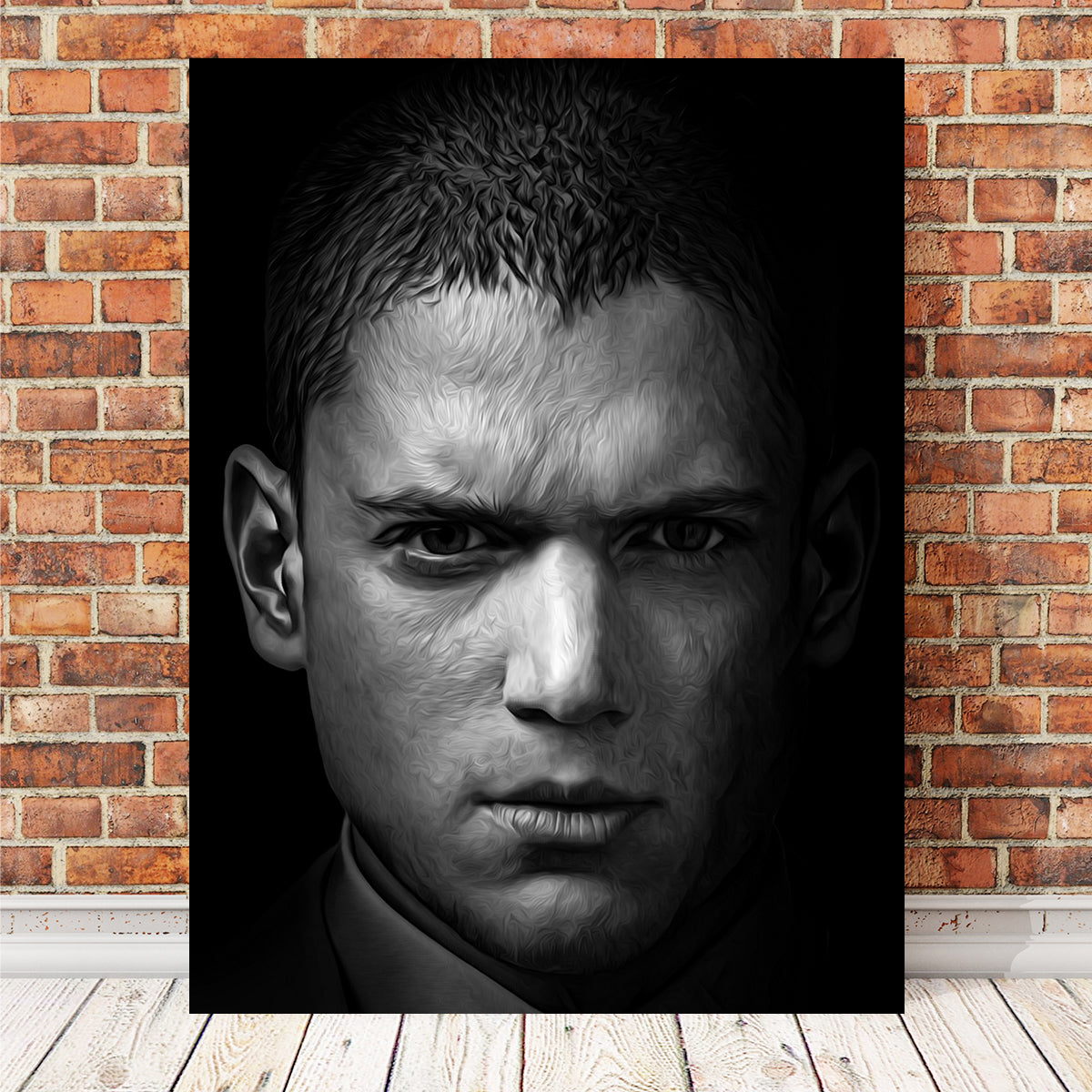 Portrait Prison Break Wall Art