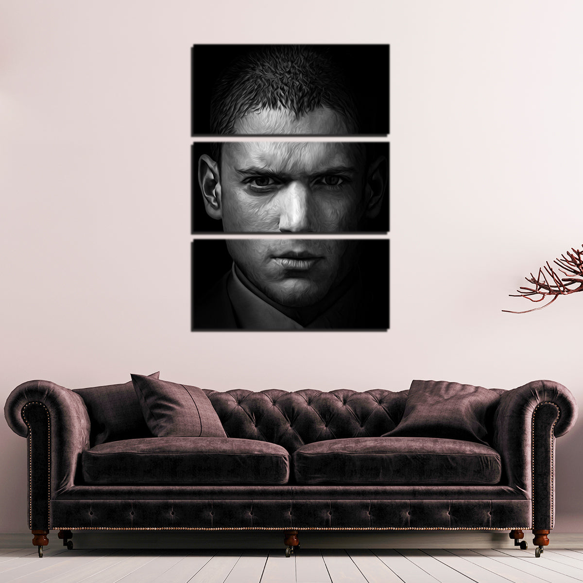 Portrait Prison Break Wall Art