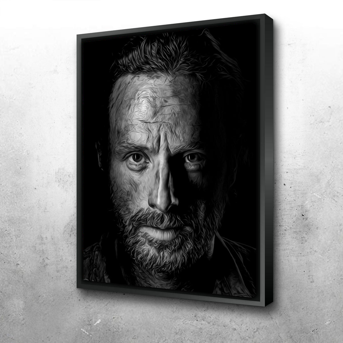 Portrait The Walking Dead Wall Art