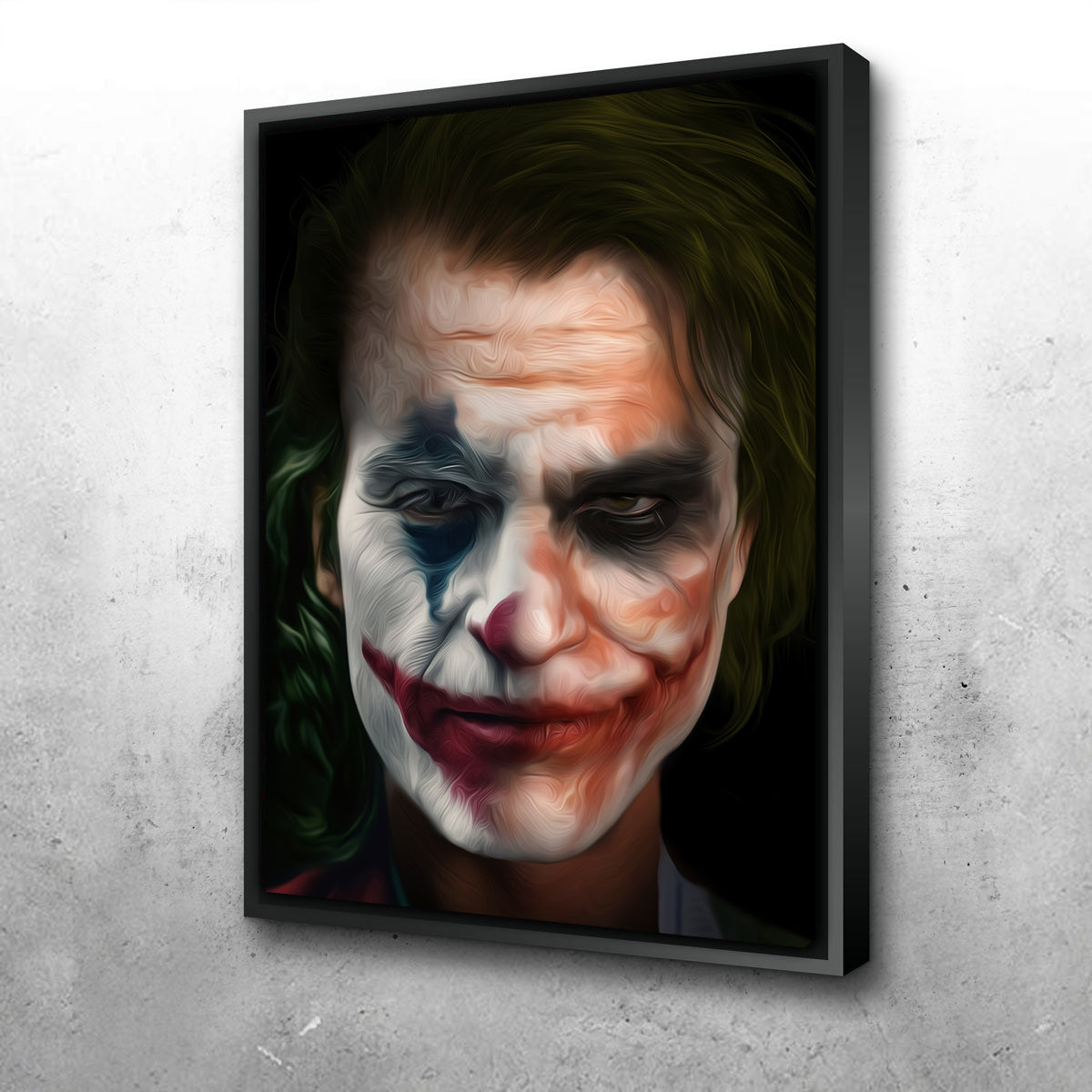 Portrait of a Joker Wall Art