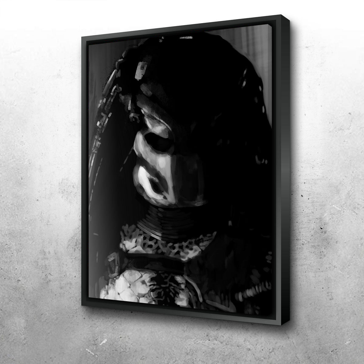 Predator Noir Wall Art