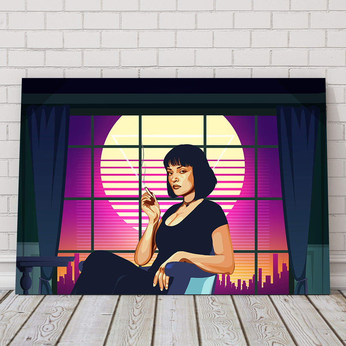 Pulp Fiction Scene Wall Art