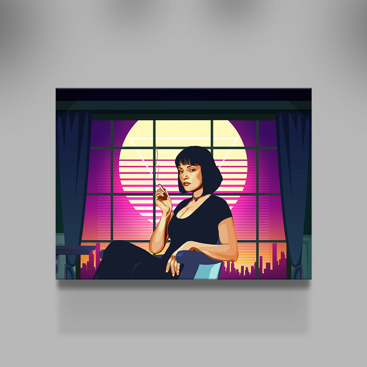 Pulp Fiction Scene Wall Art