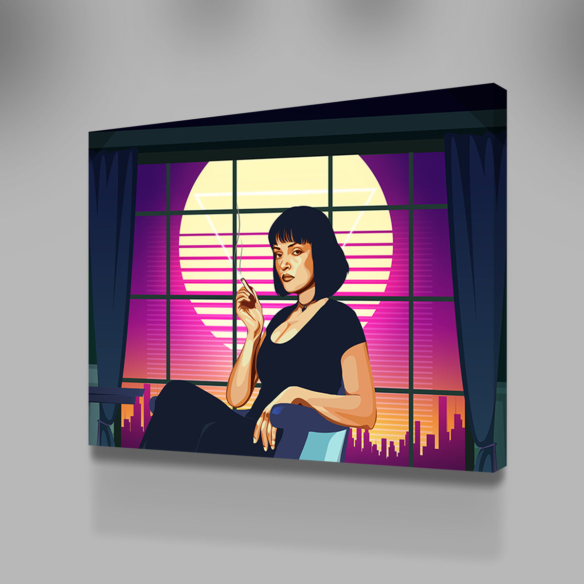 Pulp Fiction Scene Wall Art
