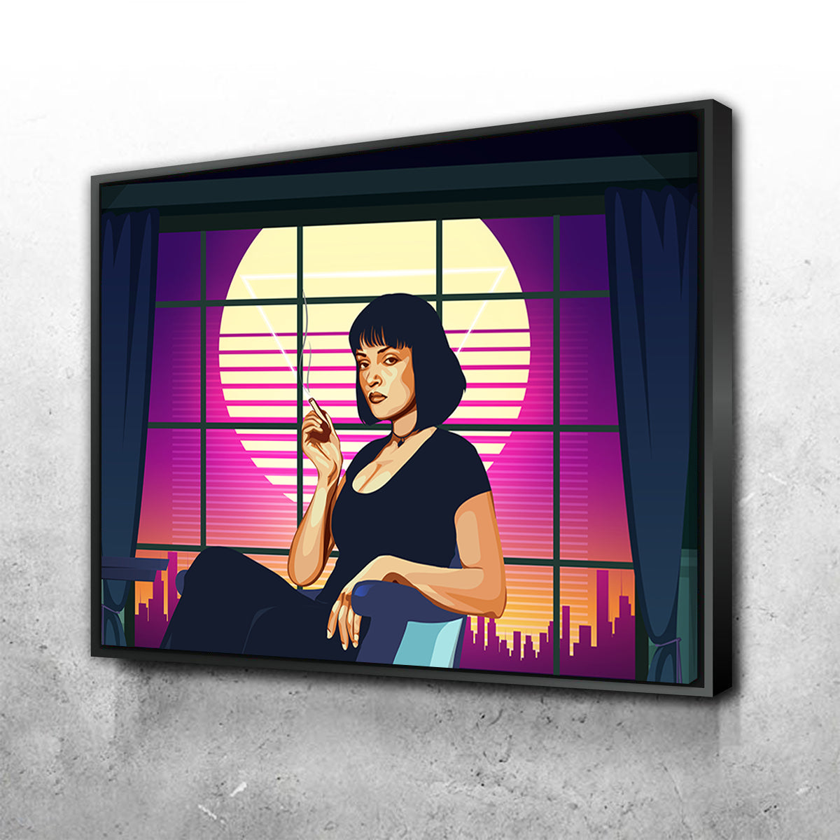 Pulp Fiction Scene Wall Art