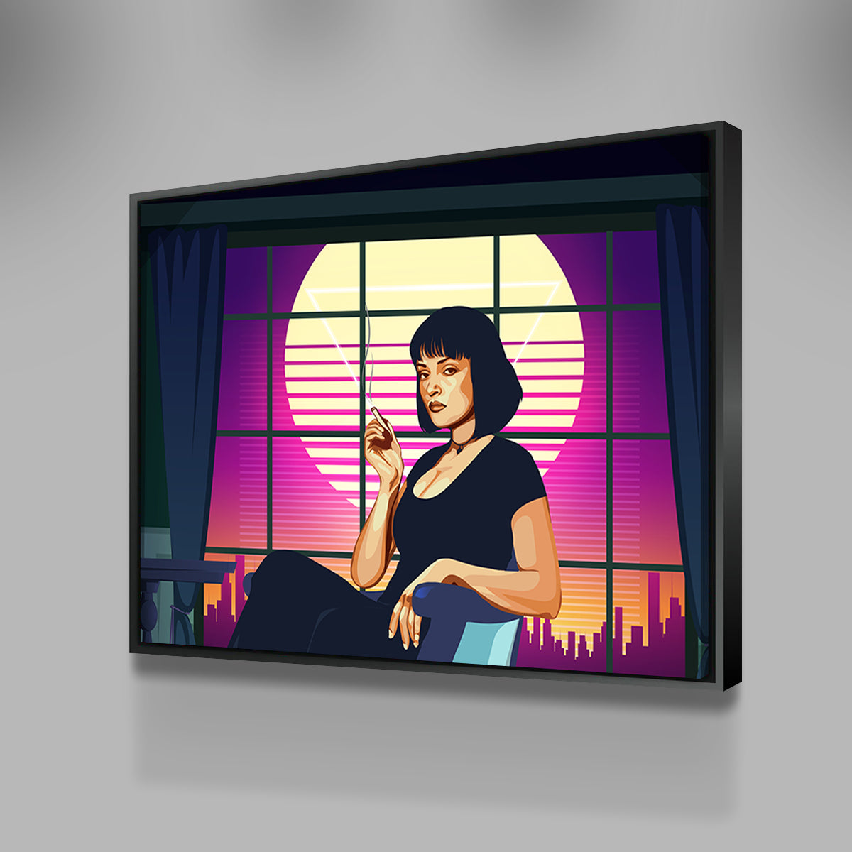 Pulp Fiction Scene Wall Art