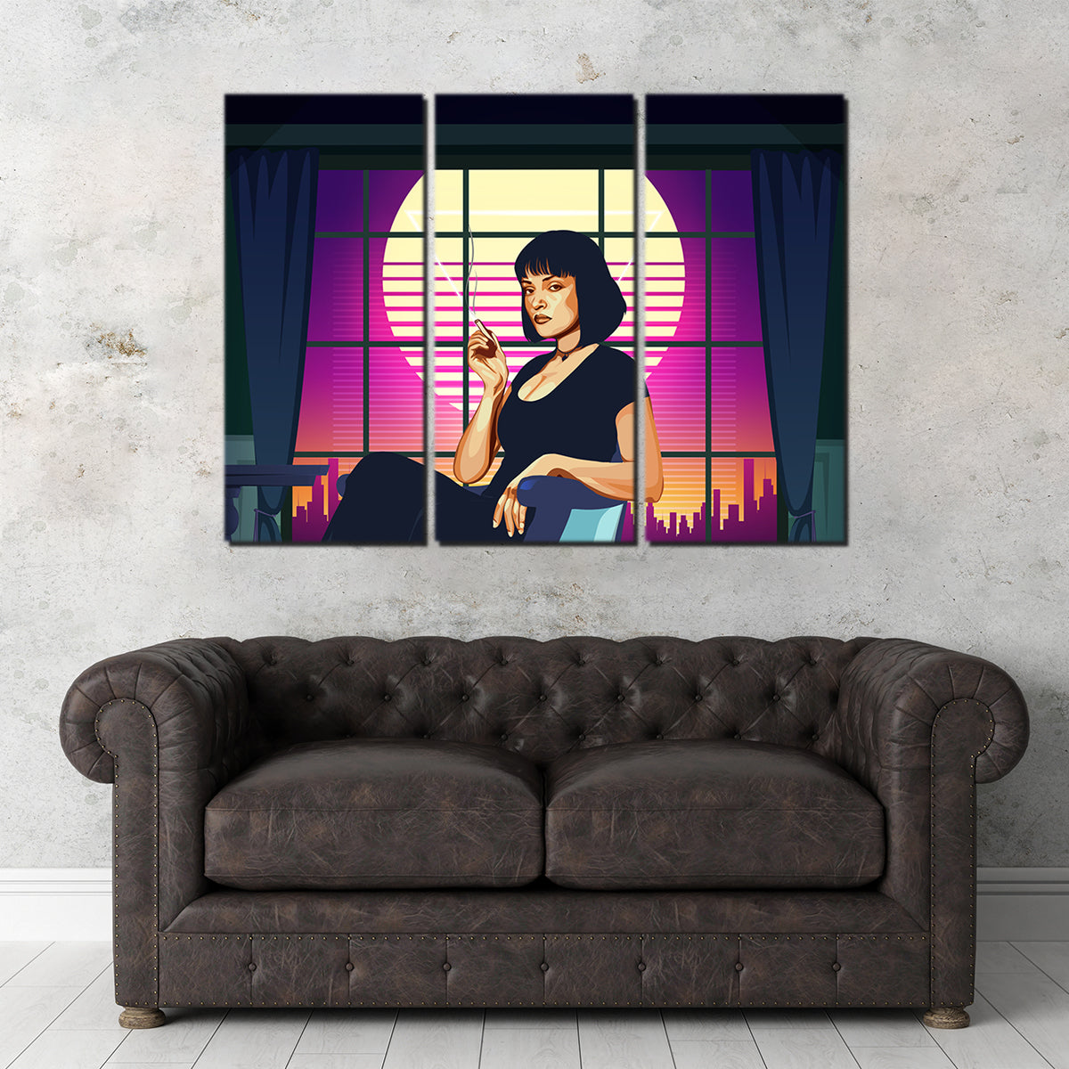 Pulp Fiction Scene Wall Art