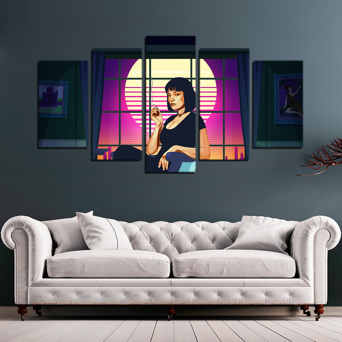 Pulp Fiction Scene Wall Art
