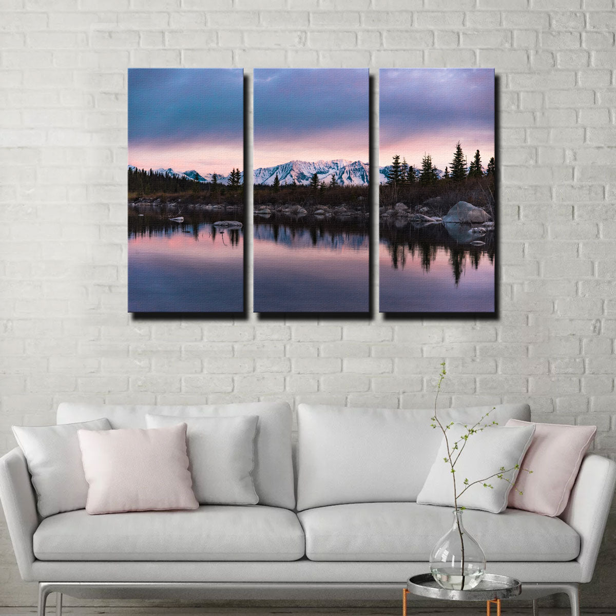 Purple Reflections Wall Art