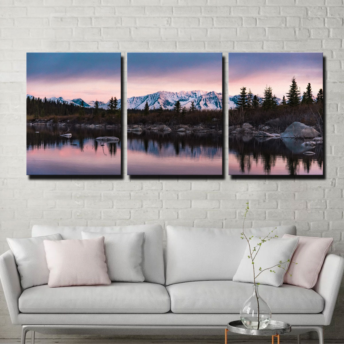 Purple Reflections Wall Art