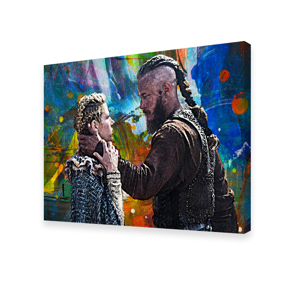 Ragnar & Lagertha Wall Art