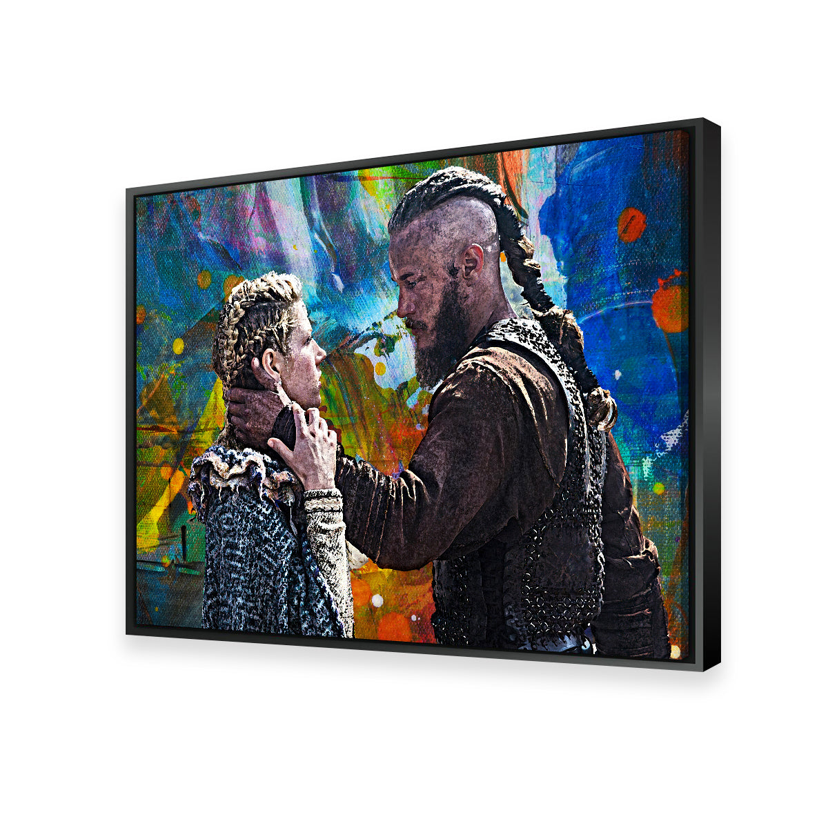 Ragnar & Lagertha Wall Art