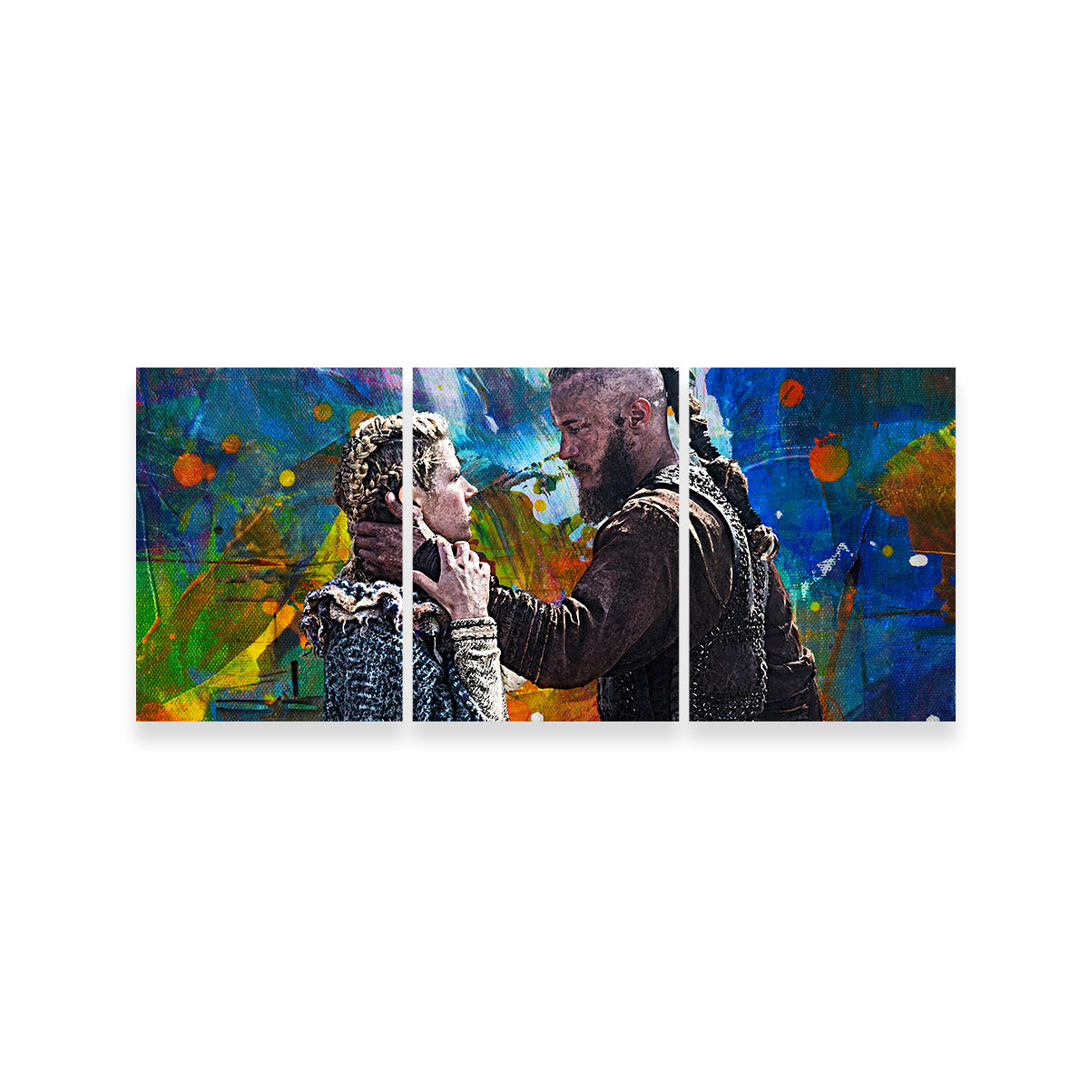 Ragnar & Lagertha Wall Art