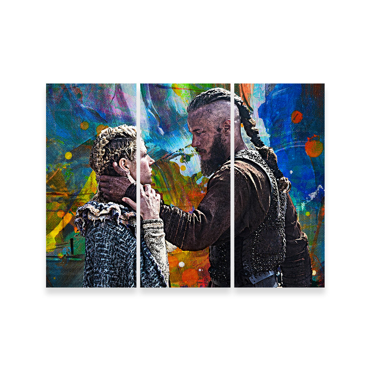 Ragnar & Lagertha Wall Art