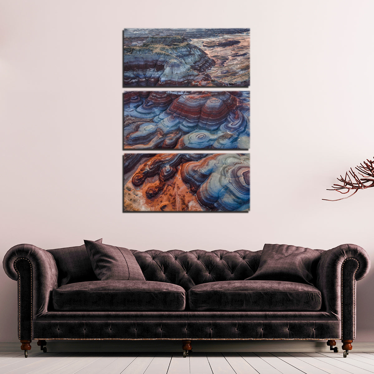 Rainbow Hills Wall Art
