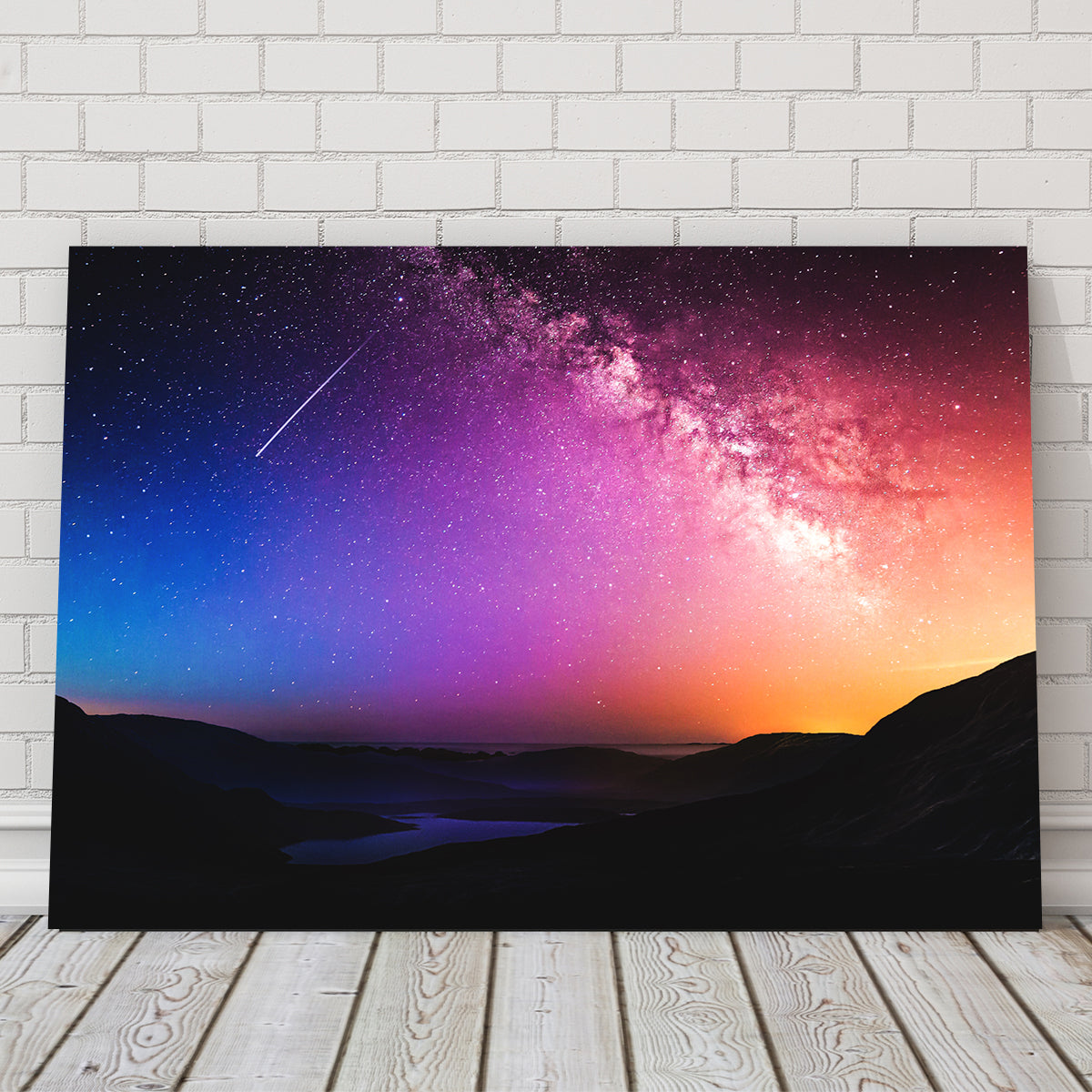 Rainbow Night Wall Art
