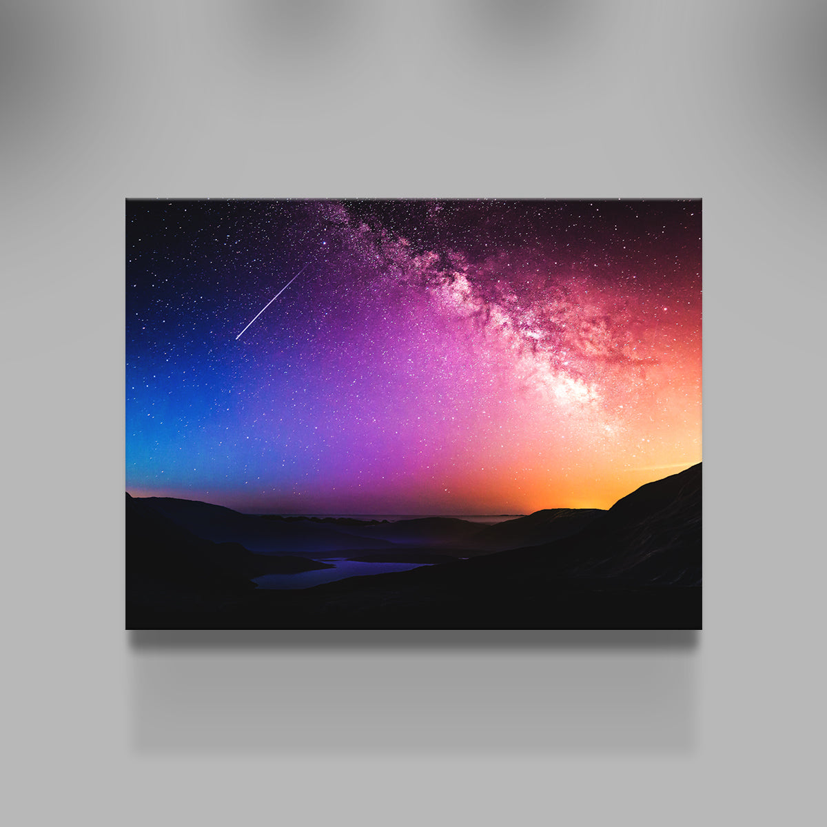 Rainbow Night Wall Art