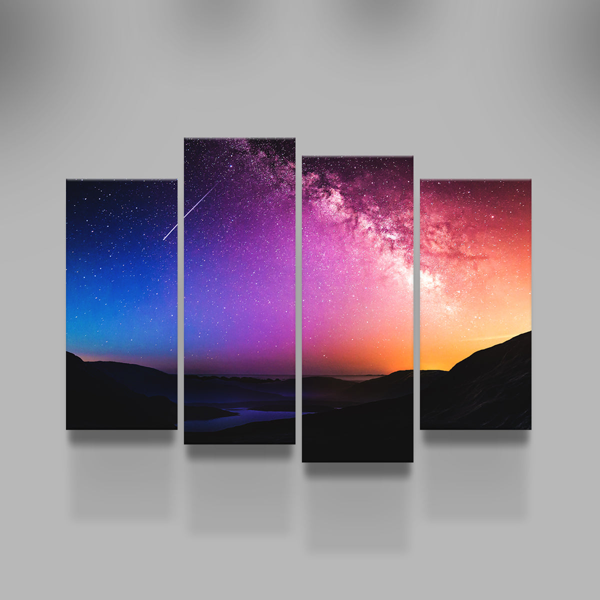 Rainbow Night Wall Art