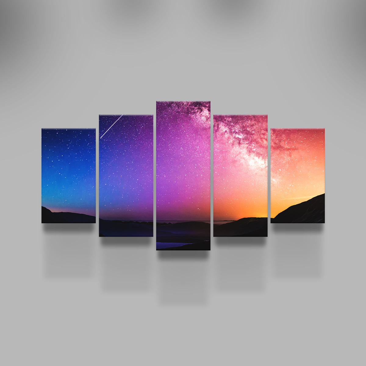 Rainbow Night Wall Art