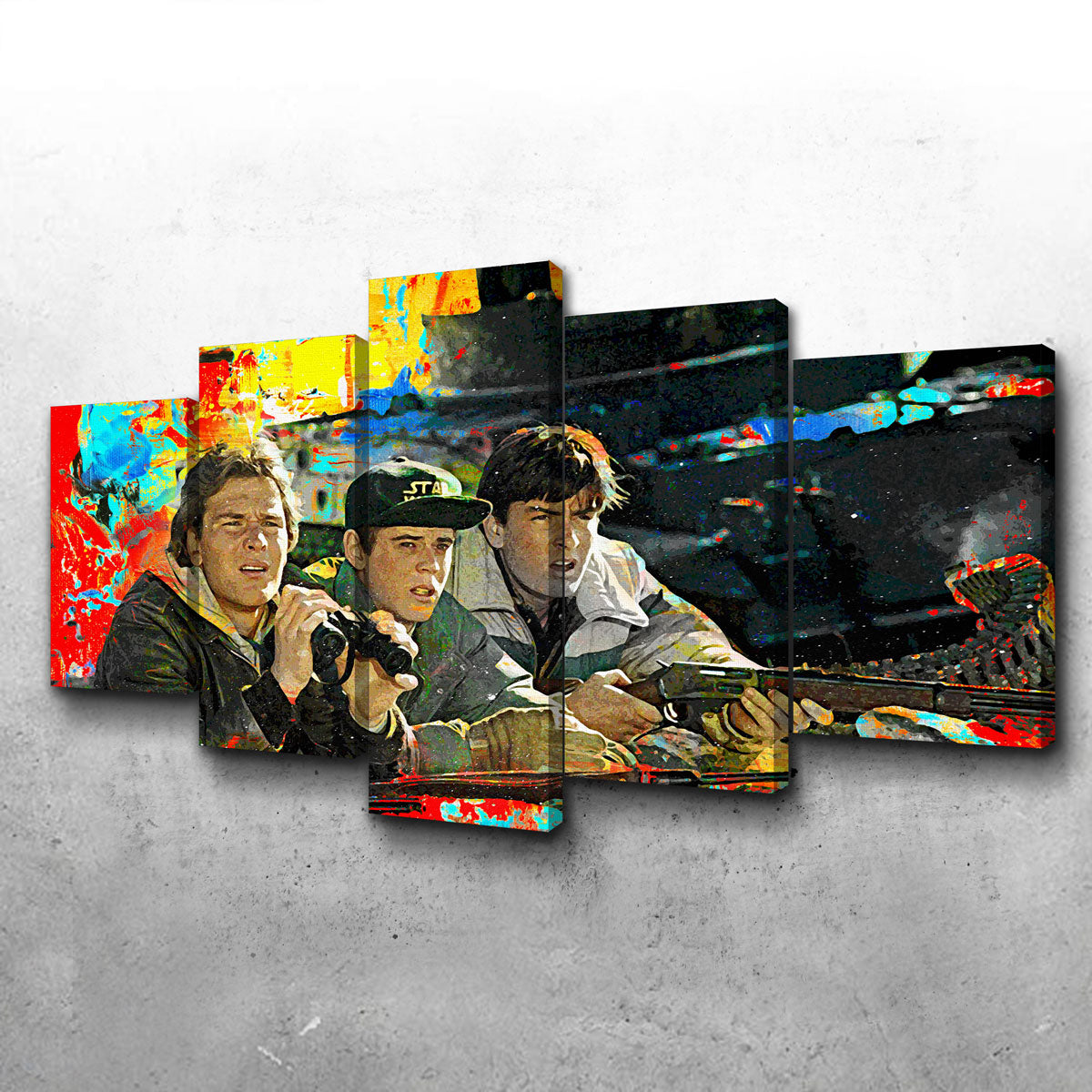 Red Dawn Wall Art