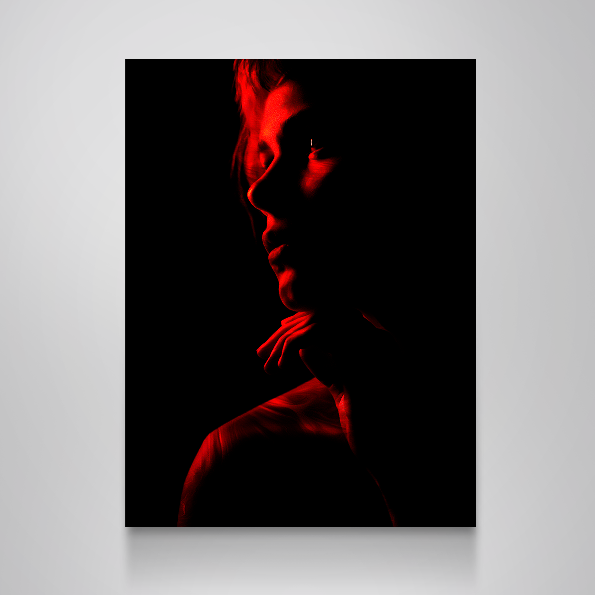 Red-Girl Wall Art