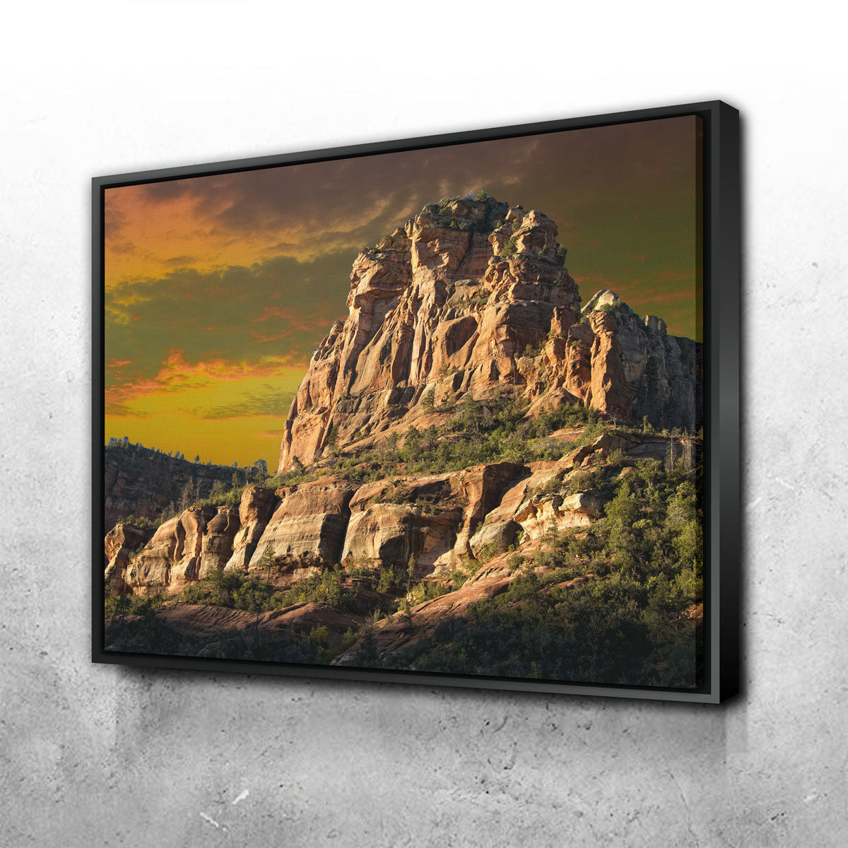 Red Rock Mountain in Sedona Wall Art