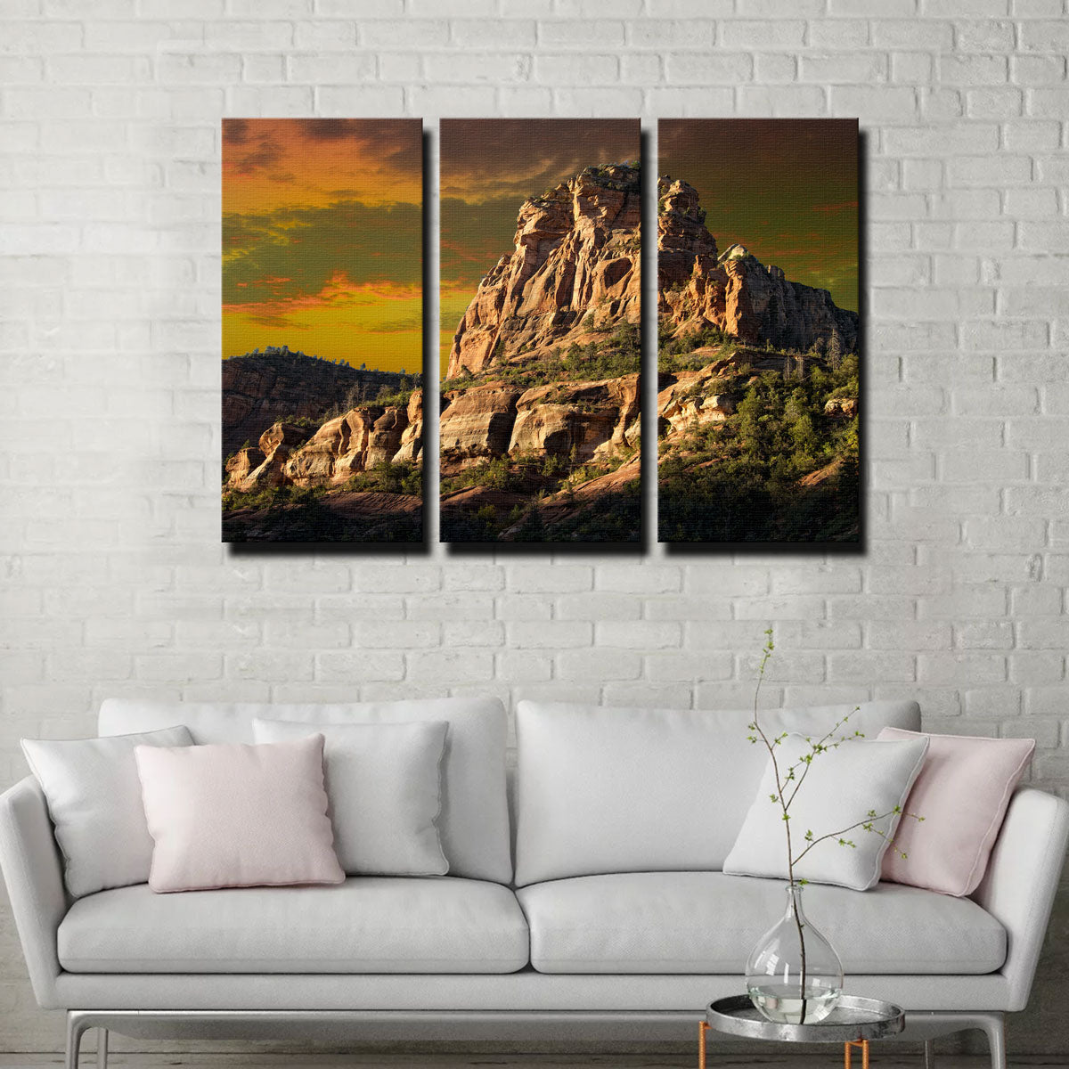Red Rock Mountain in Sedona Wall Art