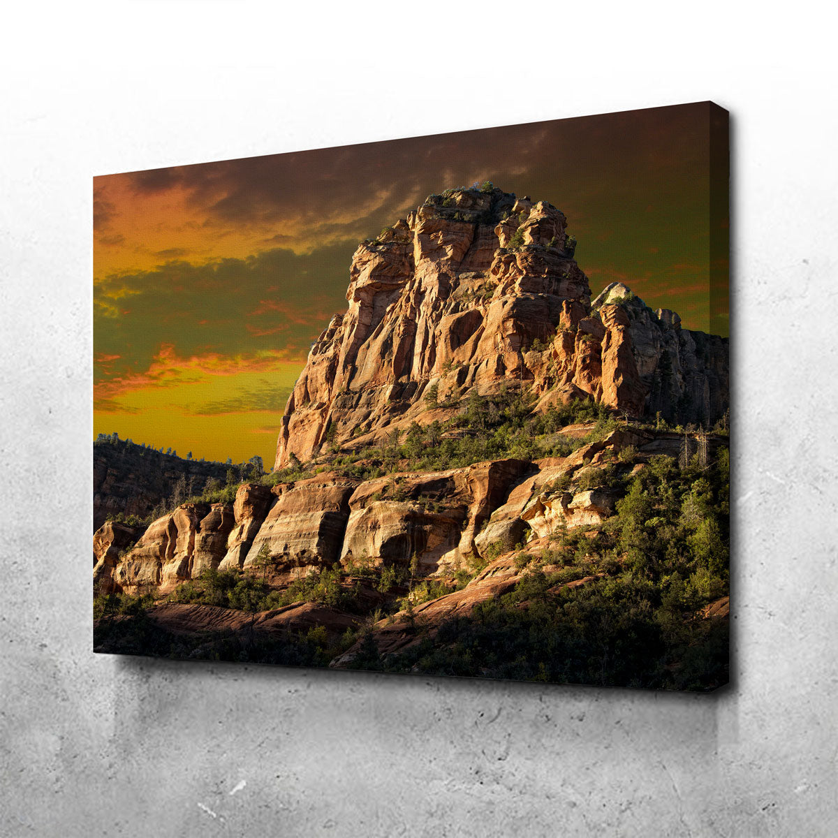 Red Rock Mountain in Sedona Wall Art