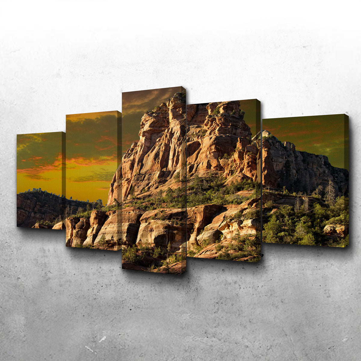 Red Rock Mountain in Sedona Wall Art