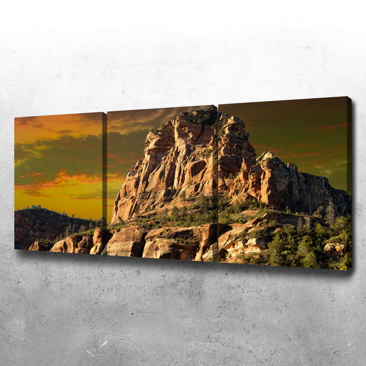Red Rock Mountain in Sedona Wall Art