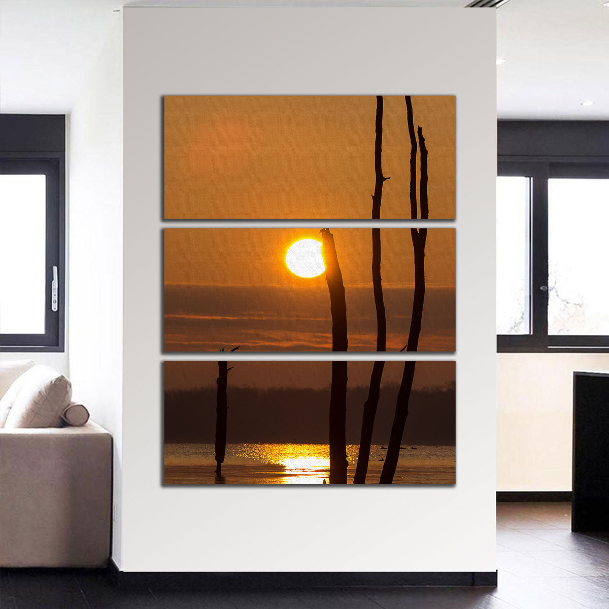 Reflective Sun Wall Art