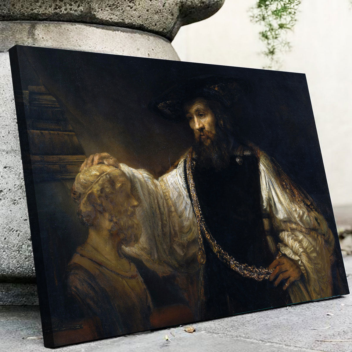 Aristotle with a Bust of Homer Wall Art