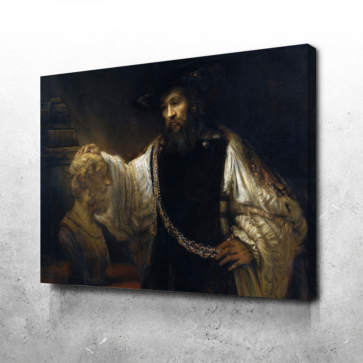 Aristotle with a Bust of Homer Wall Art