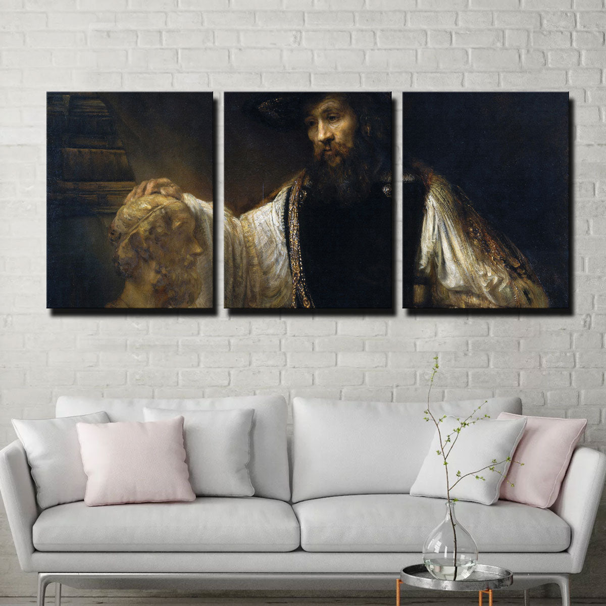 Aristotle with a Bust of Homer Wall Art