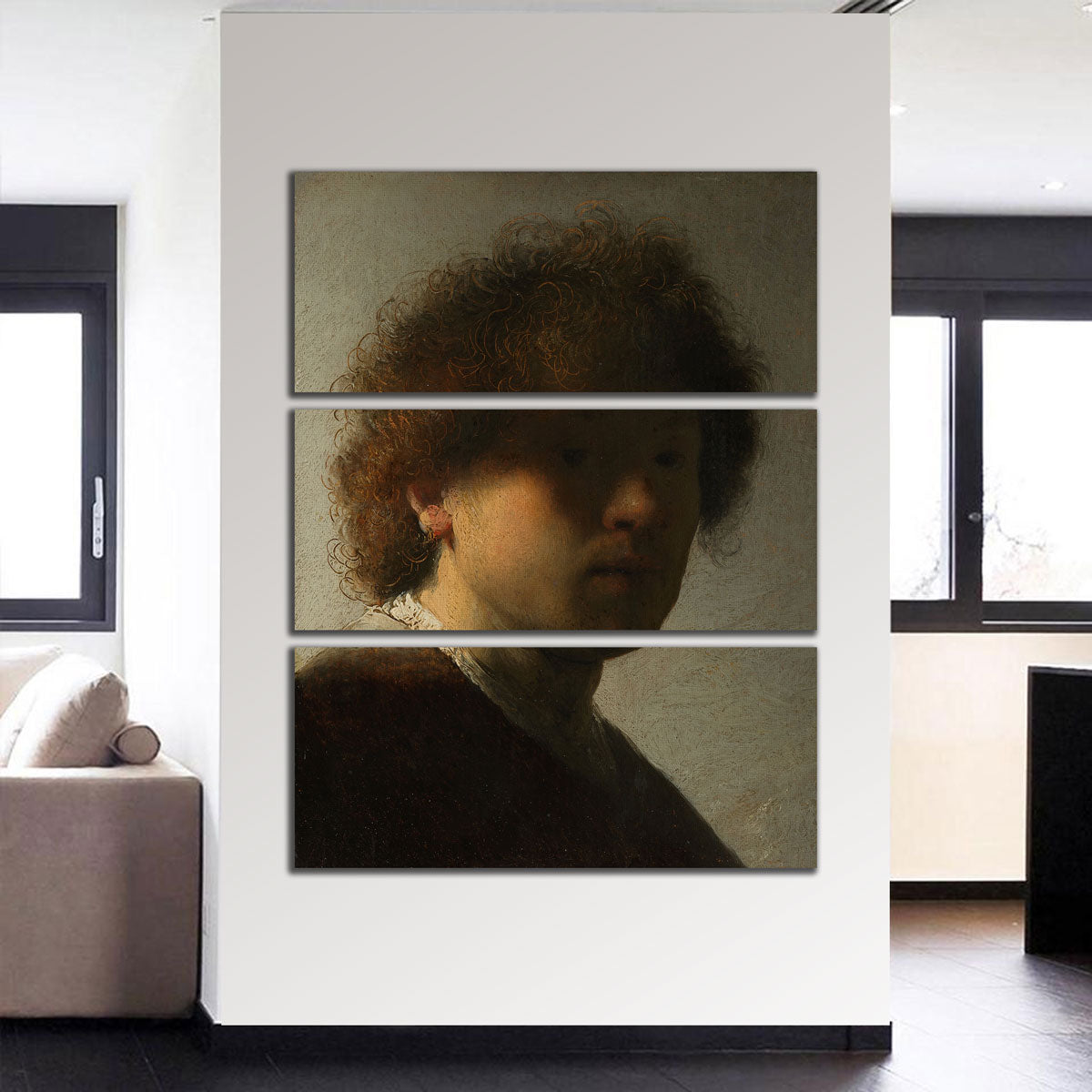 Zelfportret op Jeugdige Leeftijd Wall Art
